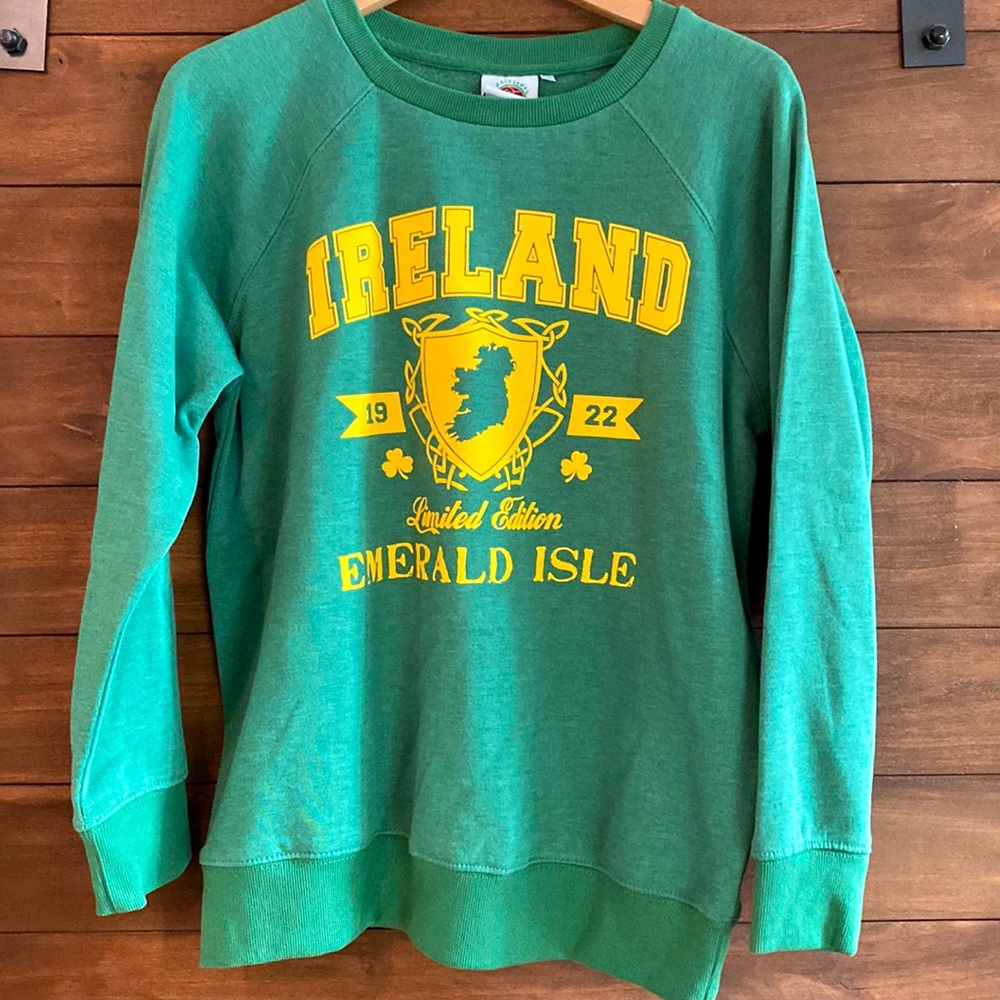 Emerald Isle Green Sweatshirt